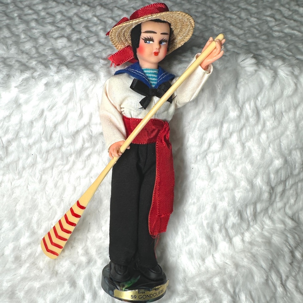 Vintage Eros Florence Gondolier Doll Italy